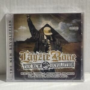 Layzie Bone The New Revolution CD 2006 NEW SEALED Bone Thugs Explicit